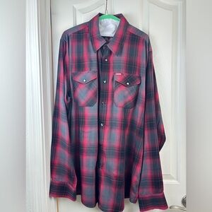 Dixxon Flannel blood sweat and tears Large Bamboo Long Sleeve xl